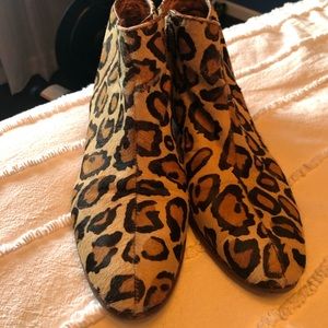 Sam Edelman Leopard Pony Hair Boot